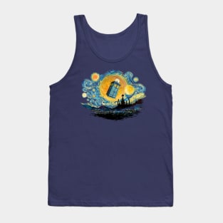 gallifrey starry night abstract Tank Top